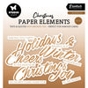Luz de estudio • elementos esenciales de papel bronce sentimientos de moda