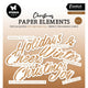 Luz de estudio • elementos esenciales de papel bronce sentimientos de moda