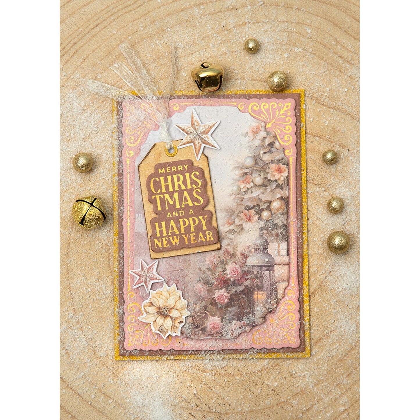 Studio light • blocco di carta glitter Essentials oro, argento e nero