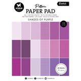 Studio light • essentials pattern paper pad shades of purple - afbeelding 1