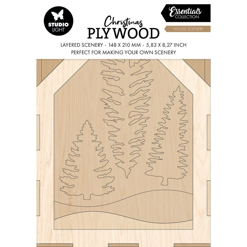 Studio light • essentials plywood house scenery