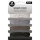 Studio light • consumables hemp cord shades of grey