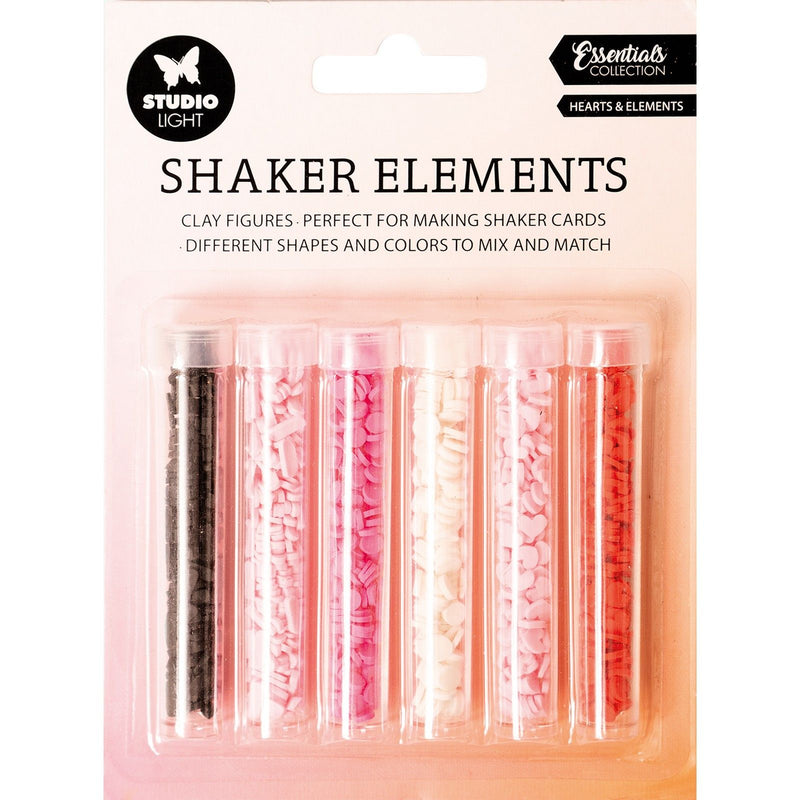 Luce da studio • elementi essenziali shaker elementi cuori