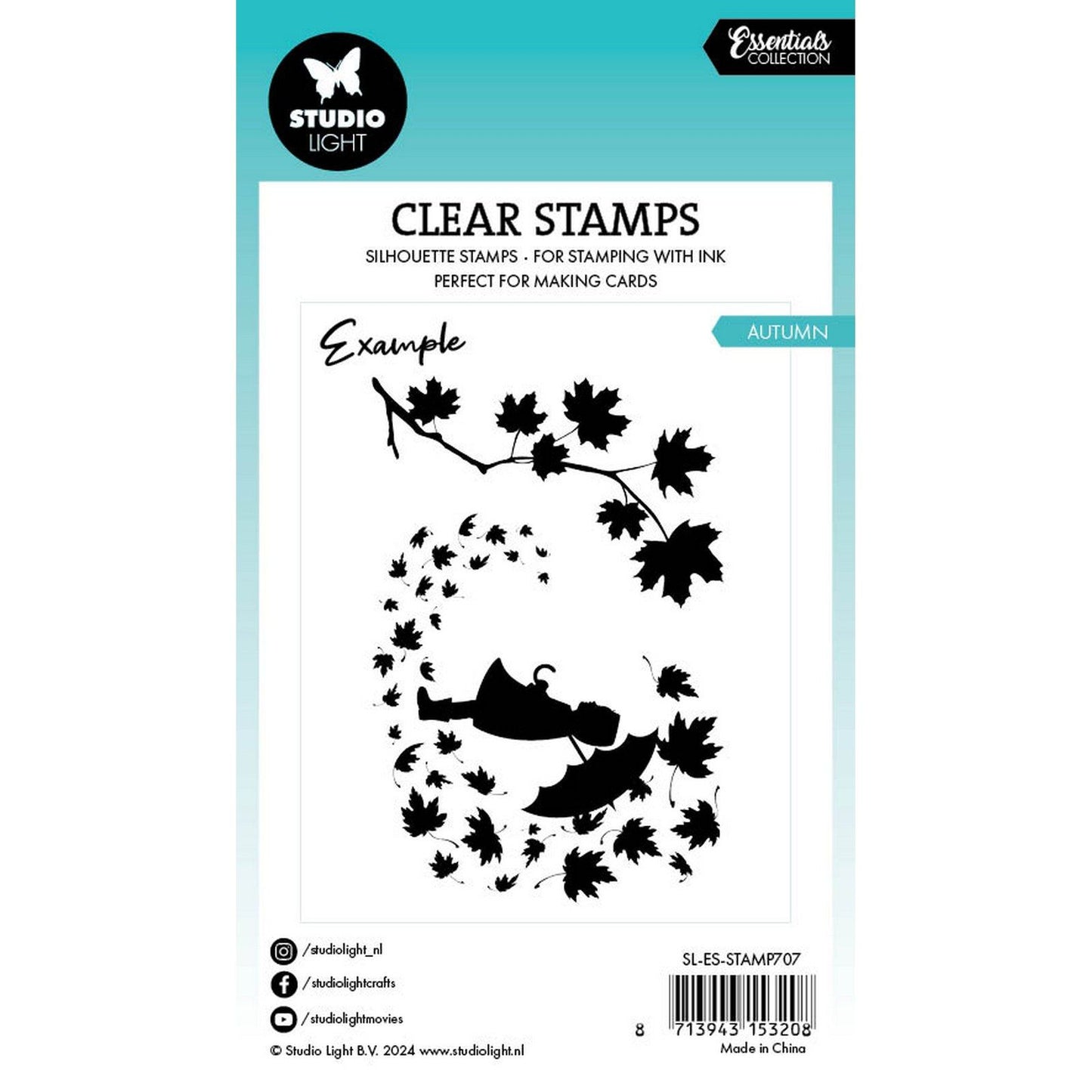 Luz de estudio • Essentials Clear Stamp otoño