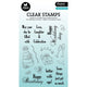 Studio light • essentials clear stamp turning pop-out