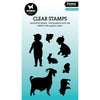 Luz de estudio • Essentials Clear Stamp Farm Kids