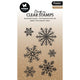 Studio light • essentials clear stamp snowflakes