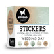 Studio light • essentials ø30mm stickers wedding day