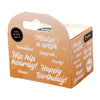 Studio light • essentials clear stickers white hip hip hooray