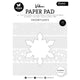 Studio light • essentials vellum paper pad snowflakes