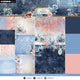 Studio light • frozen flowers paper pad backgrounds