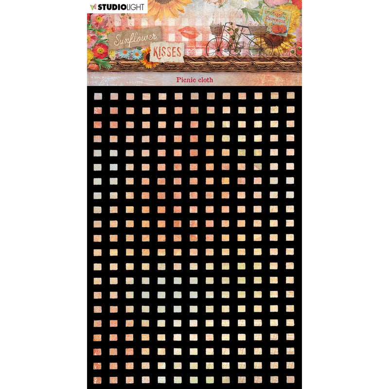 Luce da studio • Maschera da picnic con baci di girasole