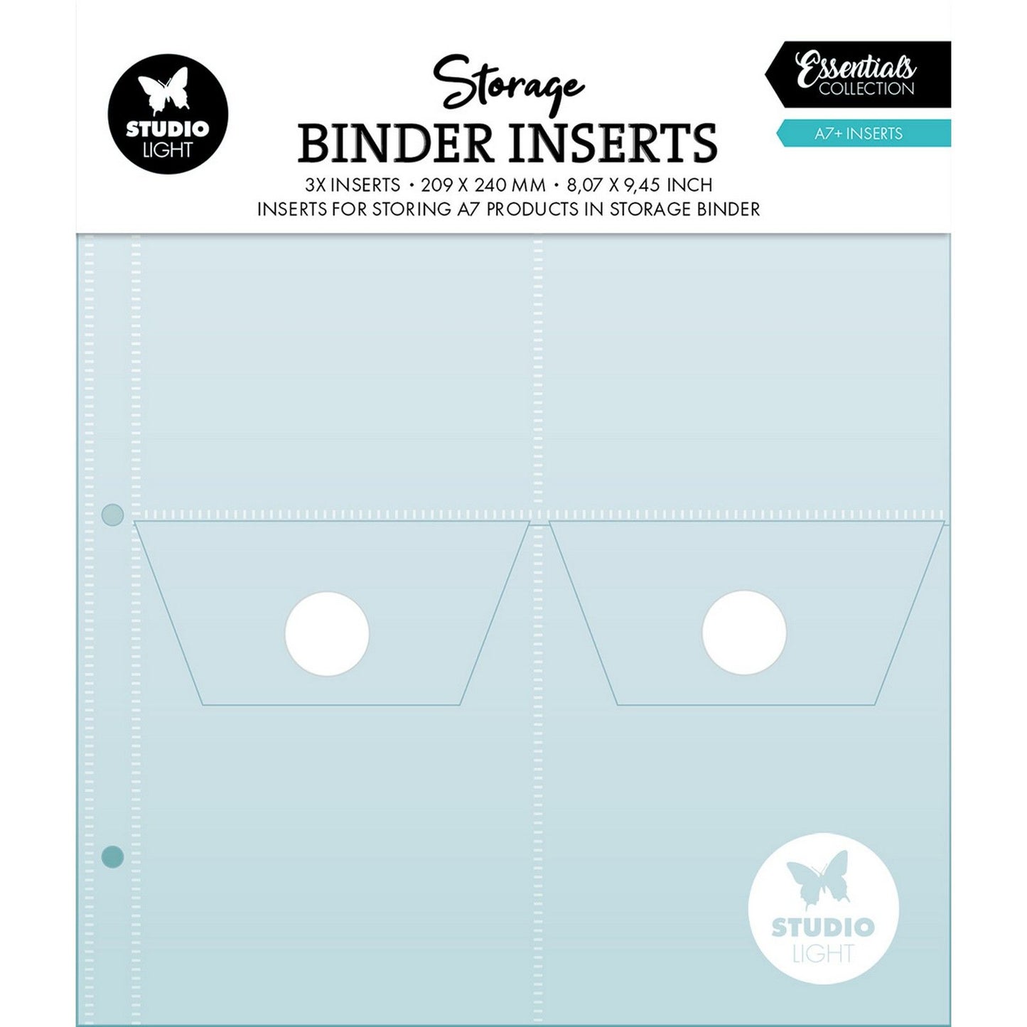 Studio light • essentials storage inserts for a7+ 3pcs