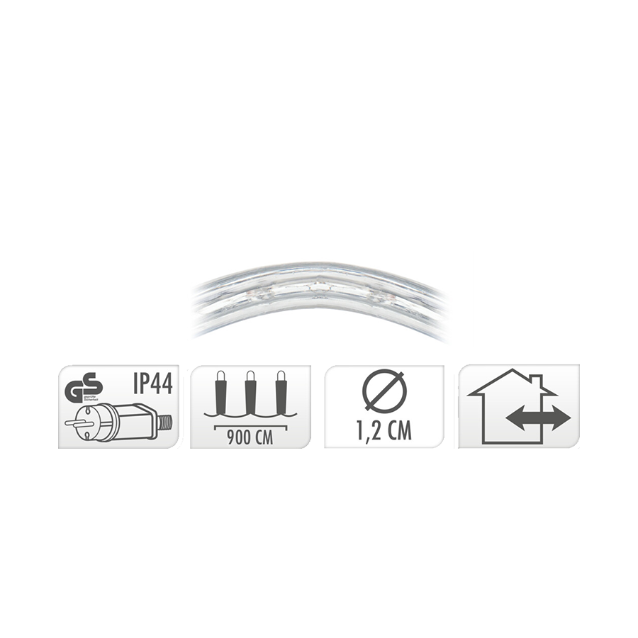 Tubo di illuminazione LED bianco 900 cm