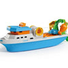 Basic vissersboot + 3 vormpjes 40 cm