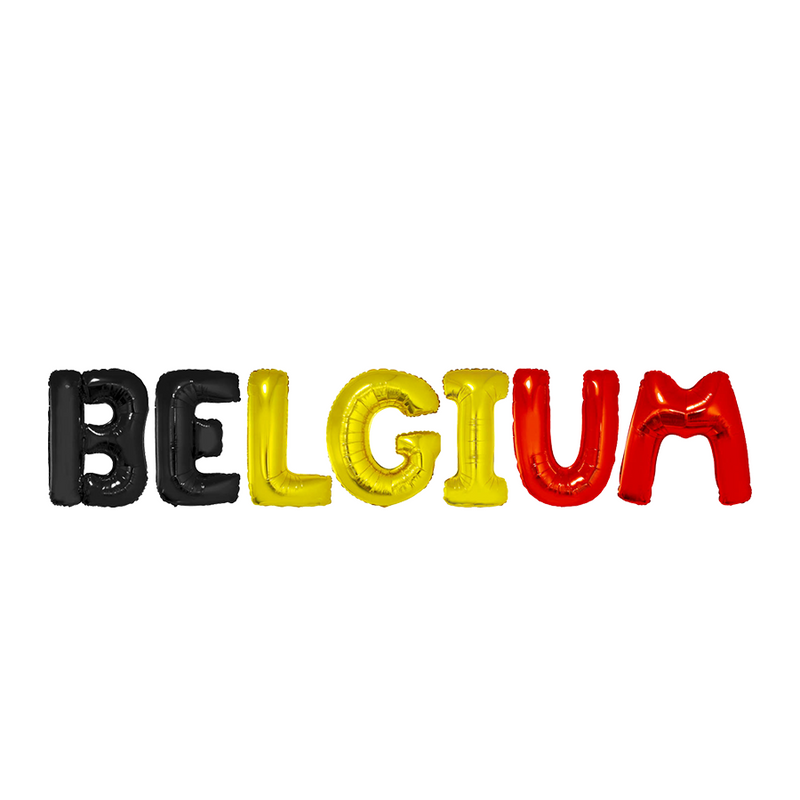 Guirnalda globo foil Bélgica 36cm