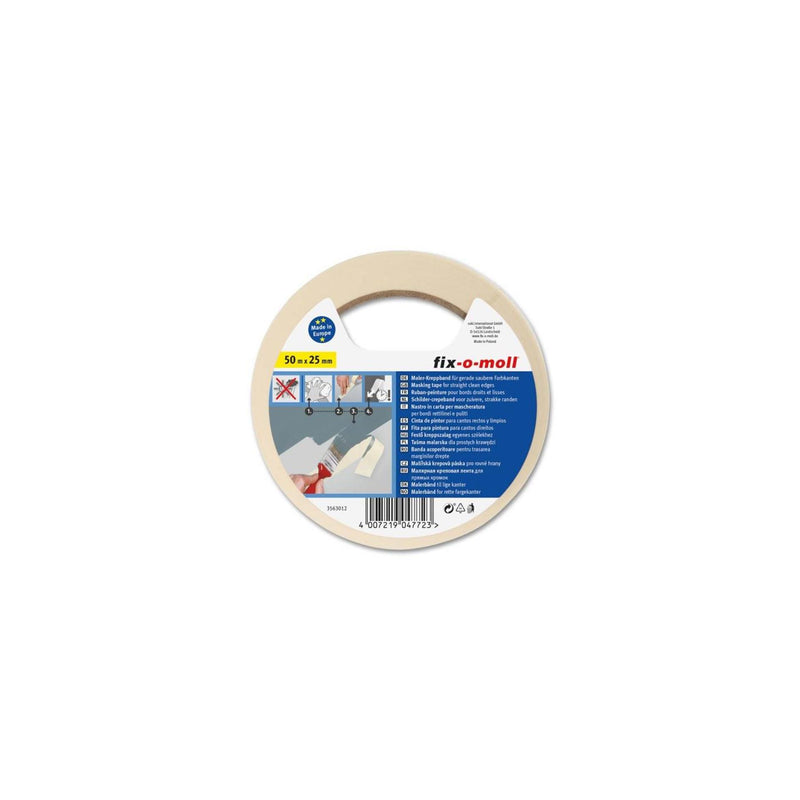 Nastro per mascheratura Fix-o-moll 50mx25mm