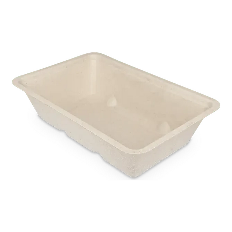 Bandeja snack para llevar a9 bagazo sin pfas (500 piezas)