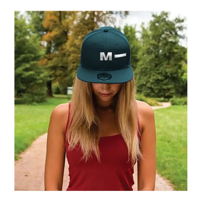 berretto snapback mibo verde