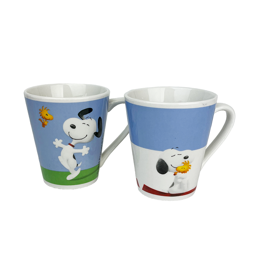 Set di tazze Snoopy da 250 ml 2 pezzi