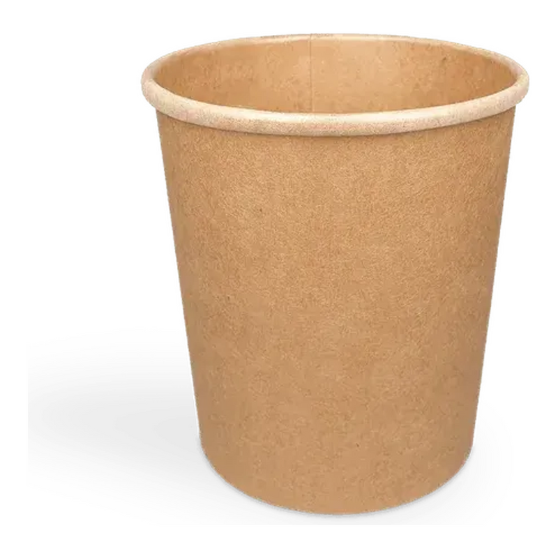 Tazza da zuppa da asporto kraft 360ml (500 pezzi)