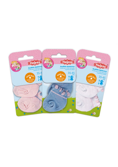 Calcetines heless (1 par) pastel grande 3 culos.