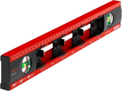 Sola nivel de burbuja de marcado eléctrico 40 cm 2 burbujas 0,50 mm m 4 diapositivas - 69057101