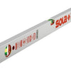 Sola alu blokwaterpas azb180, 180cm 2 libellen 0,50mm m zilver - 01011601 - 01011601