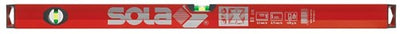 Sola alu-waterpas x-profiel bigx30, 30cm 2 libellen 0,50mm m rood - 01370301 - 01370301