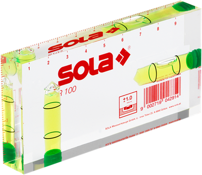 Sola architects livella a bolla r100 trasparente