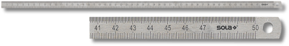 Regla flexible sola 150x13x0,5mm acero inoxidable lss150, graduación doble cara mm cm - 56103001 - 56103001