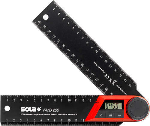 Medidor de ángulo electrónico Sola 500 mm - 56052401