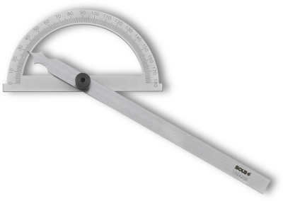 Transportador Sola 120x80mm gr120, acero cromado mate - 57012001 - 57012001