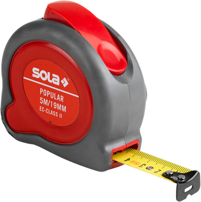 Metro a nastro Sola 5mtr 19mm popolare pp5