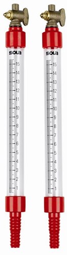 Sola manguera nivel s1012 blister, escala 25cm 0-155mm grifos cobre - 01450120 - 01450120