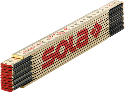 Metro plegable plegable Sola h2,4 12 madera 2,4m - 53010801