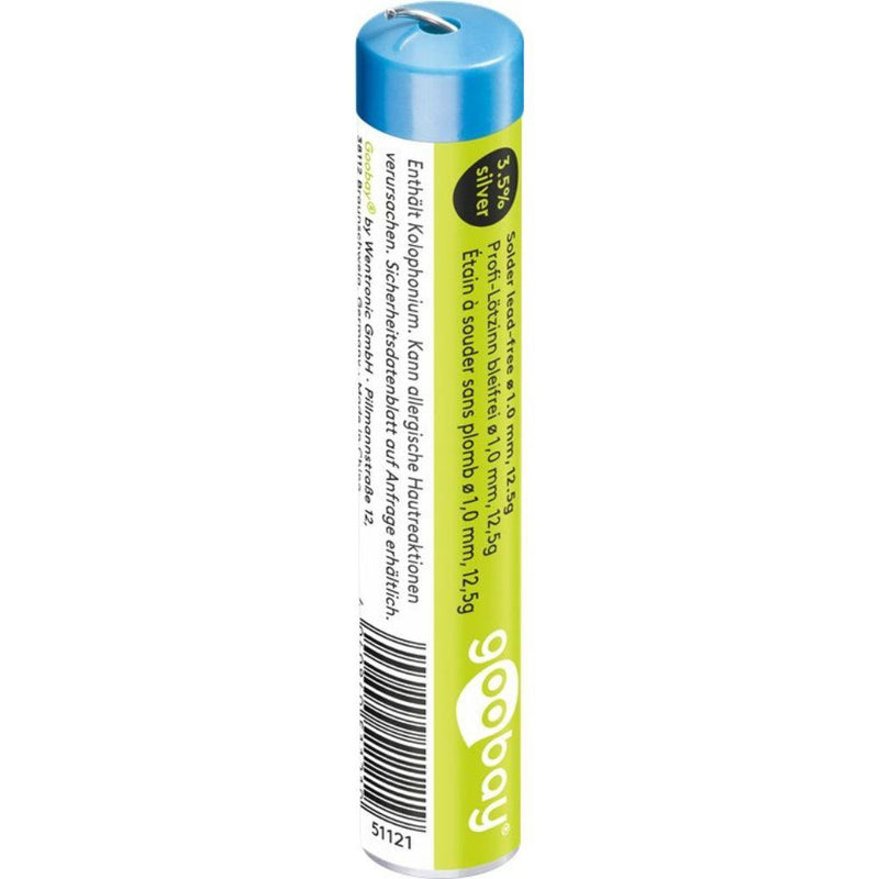 Goobay núcleo de resina de estaño para soldar diámetro 1,0mm tubo 12,5gr - 6474988