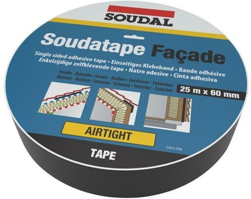 Soudal 125012 soudatape facade luchtdichte afdichtingstape | 60mm x 25m - 125012