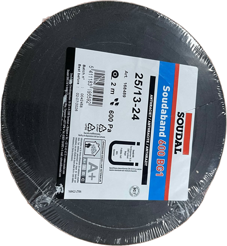 Soudal 168489 soudaband | 600 bg1 25.13-24 antracite | 2m - 168489