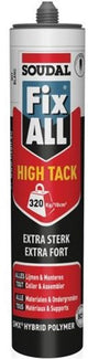 Soudal fix - all high-tack | lijmkit | wit | 290 ml - 153984