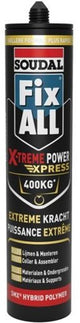 Soudal fix -all x-treme power x-press | montagelijm | wit | 280 ml - 154347
