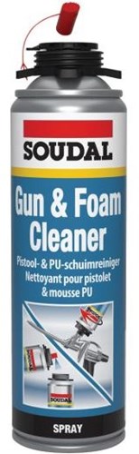 Soudal gun foam cleaner | pu foam cleaner | 500ml - 113433