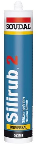 Soudal silirub 2 | sellador de silicona | caramelo | 300ml - 103355