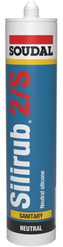 Soudal silirub 2s | kit de fontanería | jazmín | 300ml - 102772