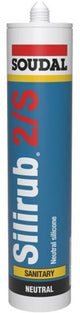 Soudal silirub 2s | kit idraulico | trasparente | 300 ml - 101990
