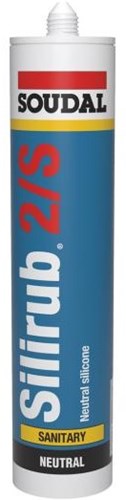Soudal silirub 2s | kit idraulico | grigio argento | 300 ml - 109034