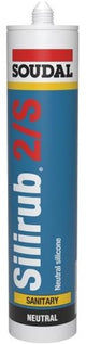 Soudal silirub 2s | kit idraulico | grigio argento | 300 ml - 109034