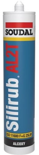 Soudal silirub al2t alcoxy | sigillante siliconico | marrone | 300 ml - 120651