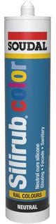 Soudal silirub color | siliconenkit | basalt grijs ral 7012 | 300 ml - 115682