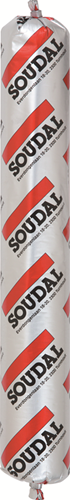 Soudal silirub tradition | voeg- en beglazingskit | 600 ml | ral 9010 - 124006